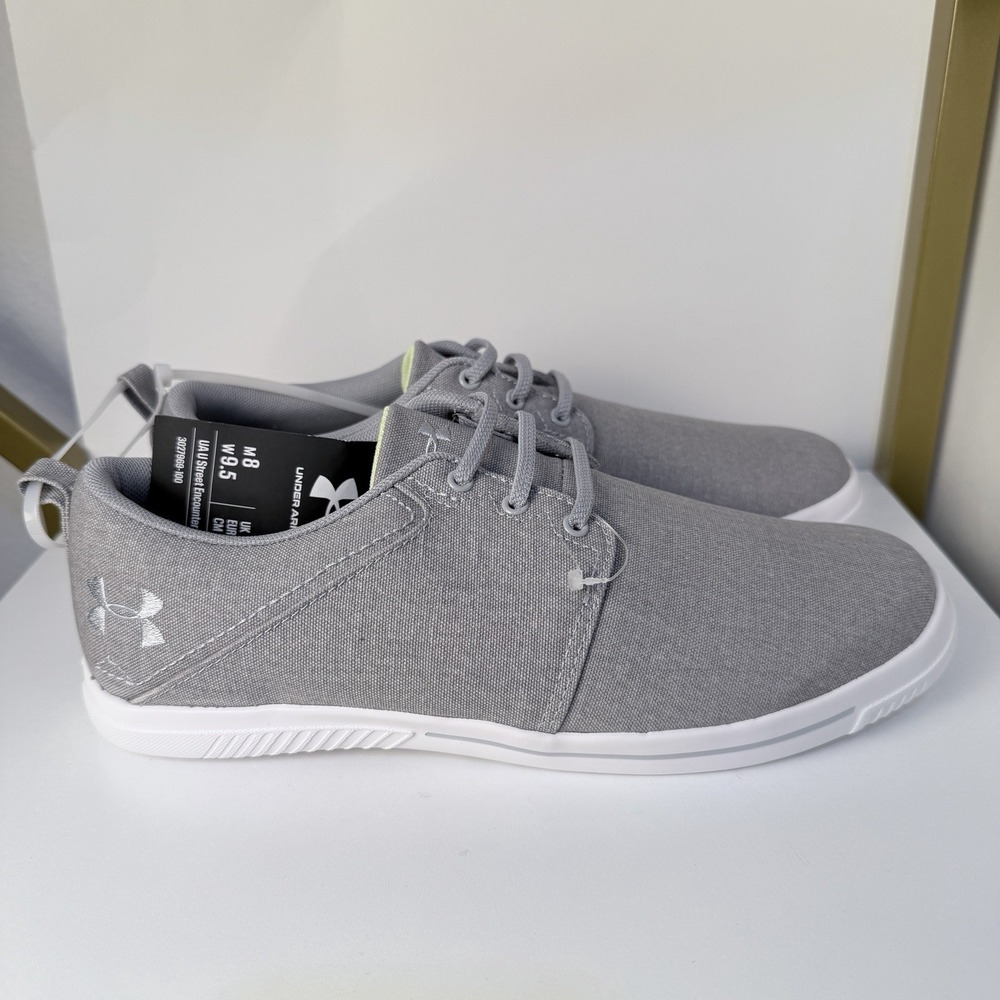 Under Armour UA Street Encounter Men's Shoes Gray 3027969 100 NWT